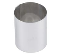 Gobel - Cercle de pâtisserie Entremets INOX - Ø10 cm h6 cm - 10/10ème | Fabriqué en France ; inox épais 10/10ème, idéal entremets, vacherins et mousses ; démoulage facile, ne se déforme pas