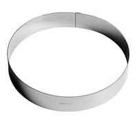 Gobel - Cercle de pâtisserie entremets inox - Ø18 cm h3,5 cm - 10/10ème