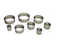 GOBEL - Découpoir rond uni - bord roulé - inox - Ø50 mm h36 mm - Fabriqué en France