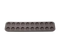 Gobel Mini moule à madeleine anti-adhésive 38,1 x 12,7 cm Mini poêle anti-adhésive 15.5" x 5" x .375" Noir
