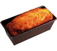 Gobel - Moule à Cake Plié Bordé sur Fil - 21 x 9 x 7,5 cm - Acier Revêtement Antiadhérent Bicouche Garanti sans PFAS - Qualité Professionnelle - Fabriqué en France