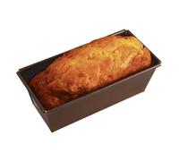 Gobel - Moule à Cake Rectangulaire Bordé sur Fil - 24 x 9 x 7 cm - Acier - Revêtement Antiadhérent Bicouche Garanti sans PFAS - Qualité Professionnelle - Fabriqué en France