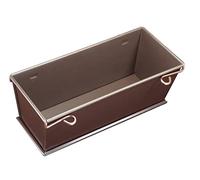 Gobel - Moule à pâté en croûte ou cake ouvrant antiadhérent - 27x10cm | Fabrication française ; 2 en 1 : pâté en croûte ou cake, int. 25x9cm, h7,5cm ; antiadhérent sans PFAS, démoulage facile