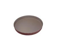 Gobel - Moule Tourtière Ronde Cannelée Antiadhérente - Fond Fixe - Moule à Tarte, Tourte et Quiche 20 cm - Cuisson Professionnelle - Excellente conductivité thermique - Fabriqué en France