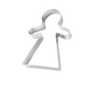 Gobel - Nonnette Mannele Bonhomme Femme - Emporte-pièces en Inox - 14 x 12 x 3 cm - Découpe Précise - Ustensile Professionnel - Fabrication Française