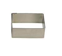 Gobel - Nonnette Rectangle - Emporte-pièces en Inox - 20 x 5,5 x 3 cm - Découpe Precise et Soignée - Ustensile Professionnel - Fabrication Française