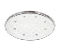 Gobel - Plaque à Pizza Perforée avec Pieds - Fer Blanc Robuste - Ø300 mm - Cuisson Uniforme et Pâte Dorée