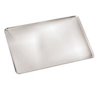 Gobel - Plaque de cuisson inox - Pâtisserie, viennoiserie - 53x32,5cm