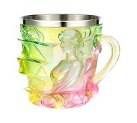 Gobelet 3D en forme de livre - 150 ml - Design féminin | Tasse à café 3D en forme de livre avec anse pour femmes, lecteurs, auteurs, lecteurs, Noël, anniversaire, expresso