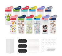 Gobelet à Sublimation Vierge-VEVOR-12PCs-355 mL-Gourde Enfant à Personnaliser en Inox de Qualité Alimentaire