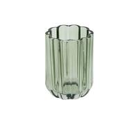 Gobelet Brosse à Dents Verre 7,7x11cm Vert
