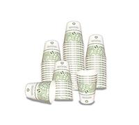 Gobelet carton 12 ompostable sans plastique - 100 gobelets