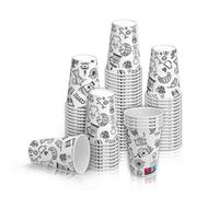 Gobelet carton 18 cl (7oz) Graffiti - 100 gobelets