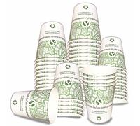 Gobelet carton Boissons Chaudes 25 ompostable sans plastique - 100 gobelets