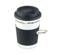 Gobelet "Coffee to go" à double-paroi avec couvercle - 350 ml