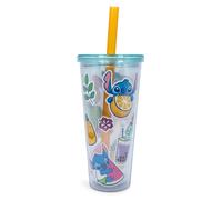 Gobelet de fête Lilo & Stitch avec couvercle, 24 oz