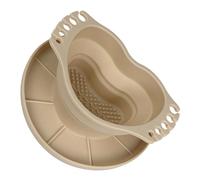 Gobelet de nettoyage de pinceaux en silicone avec de séchage, lave-brosse multifonctionnel pour peinture intérieure et extérieure, tasse pliable pour schéma de couleurs aquarelle