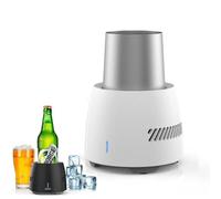 Gobelet de refroidissement portable, refroidisseur de boisson électrique pour une congélation rapide instantanée, idéal pour la bière et les boissons, refroidisseur de tasse pratique pour une