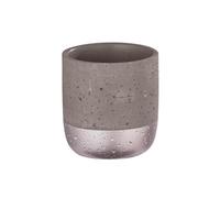 Gobelet de salle de bain design Mauve - Gris rosé