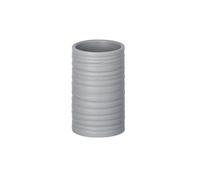 Wenko - Gobelet de salle de bain design Mila - Gris - Mila Gris G