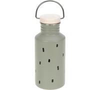 Gobelet de sport pour enfants 500 ml en acier inoxydable, anti-fuites, vert olive