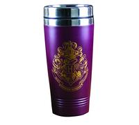 Gobelet de Voyage Crest de Poudlard Harry Potter - Tasse en Acier Inoxydable Officielle pour Boissons Chaudes & Froides 450ml (15 oz)