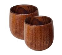 Gobelet De Whisky En Bois Ensemble De 2 Pièces Pour Cocktail, Vin Et