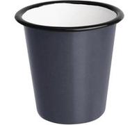 Gobelet en Acier Emaillé Gris et Noir 310 ml x 6 Olympia Noir G
