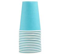 Gobelet en carton, 0,2 l, bleu turquoise