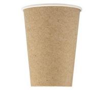 Gobelet en carton, 0,2 l, rouge