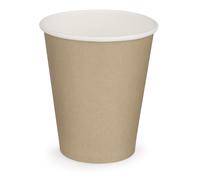 Gobelet en carton brun 17,5 cor naturel - Recyclables - Lot de 100