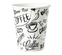 Gobelet en carton Graffiti Bruneau - 20/25 cl - Lot de 100 - Gobelets carton - Bruneau