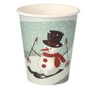 Gobelet en carton 'Snowman', 0,2 l