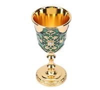 Gobelet en émail à Collectionner, Charmant Gobelet en pour Cérémonies, Décoration D'intérieur, 9.5cm, Vert