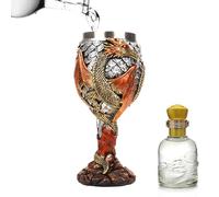 Gobelet en forme de dragon | Gobelet médiéval en acier inoxydable, multi-usages et sans danger pour les rassemblements et la décoration de fête