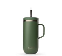 Gobelet en inox isotherme avec anse Qwetch Vert 600 ml