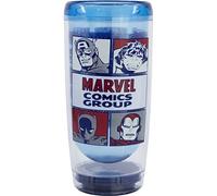 Gobelet en plastique à double paroi anti-déversement Super-héros Marvel Comics 705 ml
