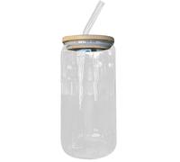 Gobelet en verre - Bocal simple couche | Tasse résistante à la chaleur, récipient à boissons transparent, ensemble de vaisselle réutilisable, pour adultes et adolescents, bière, latte whisky, jus