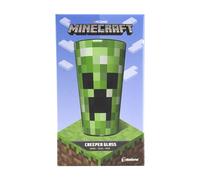 Gobelet en Verre Creeper Minecraft - Drinkware Officiel pour Boissons Froides, Cadeau pour Gamers 400ml (14 fl oz)