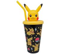 Gobelet enfant Kids Licensing Pokemon Pikachu Noir 500 ml