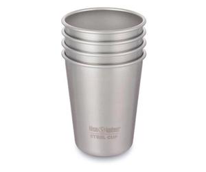 Gobelet enfant Klean Kanteen (x4) Gris 295 ml