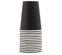 Gobelet exacompta carton 20 oloris noir paquet 15 unites