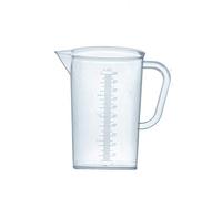 Gobelet gradué en plastique de 1 l avec poignées - Verre doseur 1000 ml