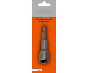 Gobelet hexagonal magnétique, idéal pour maintenir le métal, robuste et pratique, parfait pour une utilisation dans les quincailleries et les travaux manuels.
