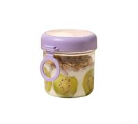 Gobelet isotherme en acier inoxydable avec cuillère, 350 ml, vert | Double paroi sous vide, garde les aliments chaud/froids, cuillère intégrée, couvercle à vis, capacité de 350 ml