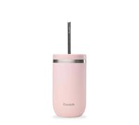 Qwetch – Gobelet isotherme inox Cold Cup 470 ml – 24h glacé – Pastel rose