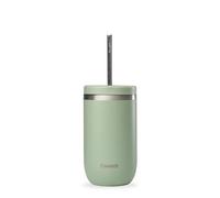 Qwetch Gobelet isotherme COLD CUP inox double paroi 470 ml Vert Tilleul