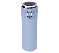 Gobelet isotherme intelligent 420 ml en acier inoxydable double paroi avec affichage de la température, idéal pour les voyages, le bureau et la maison. (Bleue)