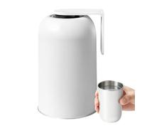 Gobelet magnétique pour rince-bouche - 350 ml - Montage mural sans perçage - En acier inoxydable - Gobelet de salle de bain - Pour le brossage des dents et le rinçage de la bouche à la maison