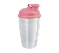 Gobelet Mélangeur/Shaker avec Echelle/Graduation de mesure, Disque Mélangeur amovible et Bec verseur refermable, Capacité : 0,5 l,